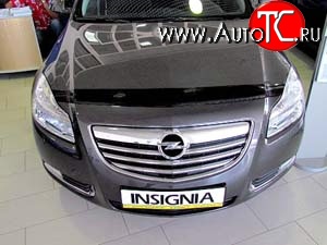 599 р. Дефлектор капота NovLine Opel Insignia A дорестайлинг седан (2008-2013)  с доставкой в г. Воронеж