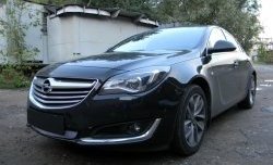 1 539 р. Сетка на бампер (рестайлинг) Russtal (хром) Opel Insignia A рестайлинг седан (2013-2017)  с доставкой в г. Воронеж. Увеличить фотографию 3