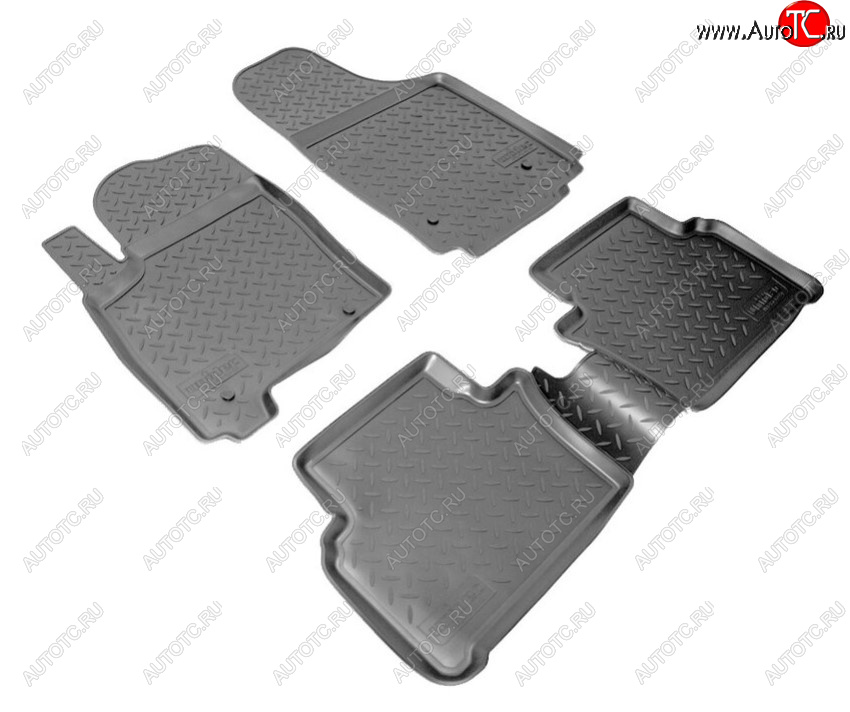 2 069 р. Комплект ковриков в салон Norplast Unidec  Opel Meriva  A (2002-2010) (Цвет: черный)  с доставкой в г. Воронеж