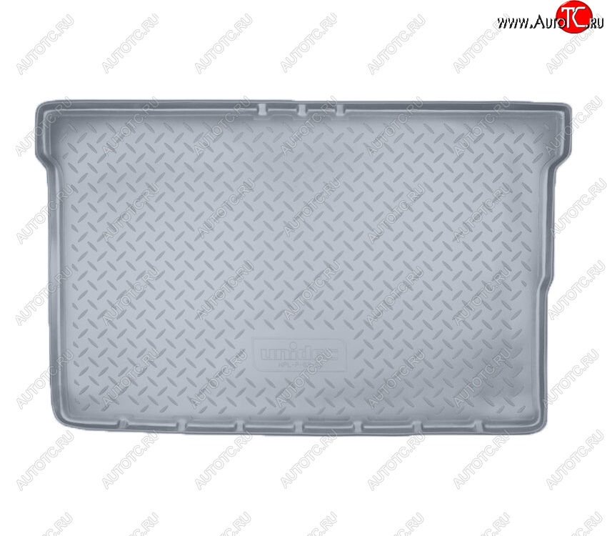 1 899 р. Коврик багажника Norplast Unidec  Opel Meriva  B (2010-2013) (Цвет: серый)  с доставкой в г. Воронеж