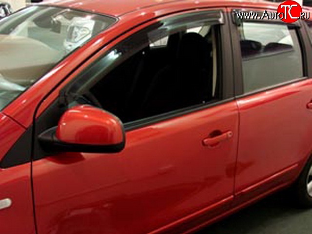 2 069 р. Дефлекторы окон (ветровики) Novline 4 шт. (4 двери) Opel Meriva B (2010-2013)  с доставкой в г. Воронеж