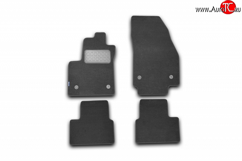 339 р. Коврики в салон Element 4 шт. (текстиль) Opel Meriva B (2010-2013)  с доставкой в г. Воронеж