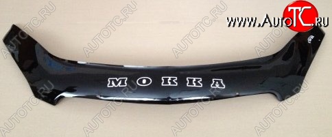999 р. Дефлектор капота Russtal Opel Mokka  дорестайлинг (2012-2016)  с доставкой в г. Воронеж