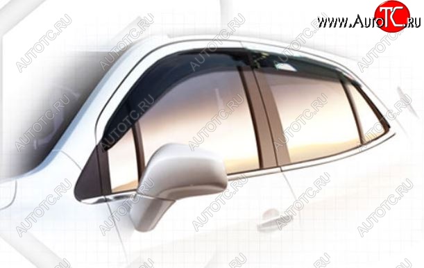 1 999 р. Дефлектора окон CA-Plastiс Opel Mokka  дорестайлинг (2012-2016) (Classic полупрозрачный)  с доставкой в г. Воронеж