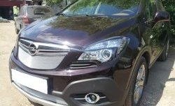 1 539 р. Сетка в решетку радиатора Russtal Opel Mokka  дорестайлинг (2012-2016) (хром)  с доставкой в г. Воронеж. Увеличить фотографию 3