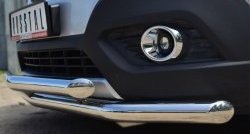 17 999 р. Защита переднего бампера (2 трубыØ63 мм, нержавейка) SLITKOFF Opel Mokka  дорестайлинг (2012-2016)  с доставкой в г. Воронеж. Увеличить фотографию 3