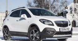 Одинарная защита переднего бампера диаметром 51 мм Petroil Tuning Opel Mokka  дорестайлинг (2012-2016) (привод: передний)