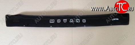 999 р. Дефлектор капота (рестайлинг) Russtal (короткий) Opel Movano A (1999-2010)  с доставкой в г. Воронеж