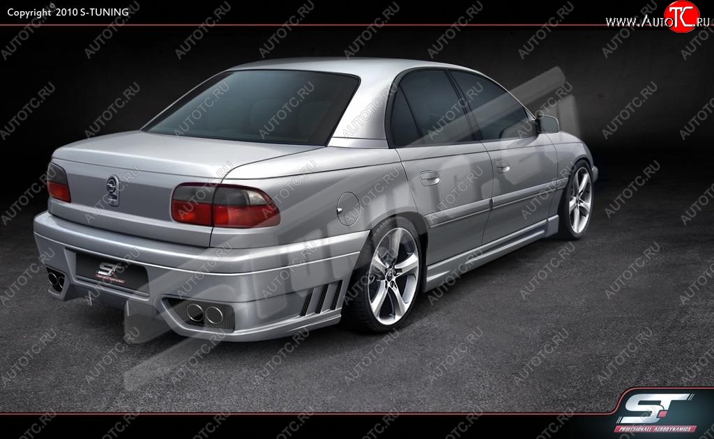 12 299 р. Пороги накладки ST Opel Omega B седан (1994-2004)  с доставкой в г. Воронеж