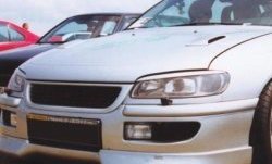 1 649 р. Реснички на фары CT Opel Omega B универсал (1994-2004) (Неокрашенные)  с доставкой в г. Воронеж. Увеличить фотографию 2