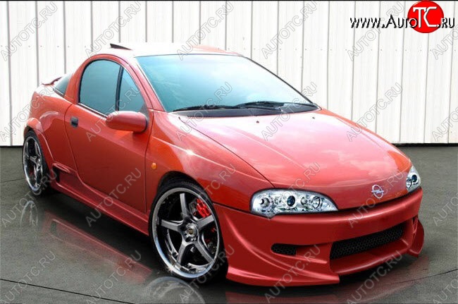 22 899 р. Передний бампер Velside Opel Tigra A (1994-2001)  с доставкой в г. Воронеж