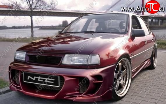 23 969 р. Передний бампер EVO Opel Vectra A седан дорестайлинг (1988-1992)  с доставкой в г. Воронеж