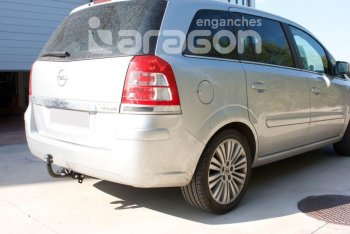 22 699 р. Фаркоп Aragon. (шар A) Opel Zafira В дорестайлинг (2005-2008)  с доставкой в г. Воронеж. Увеличить фотографию 2