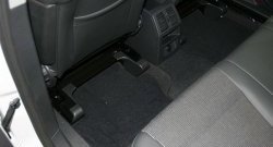5 999 р. Комплект ковриков в салон (текстиль, чёрные) Element Opel Zafira В рестайлинг (2007-2015) (Чёрные)  с доставкой в г. Воронеж. Увеличить фотографию 3