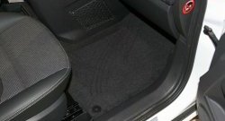 5 999 р. Комплект ковриков в салон (текстиль, чёрные) Element Opel Zafira В рестайлинг (2007-2015) (Чёрные)  с доставкой в г. Воронеж. Увеличить фотографию 4