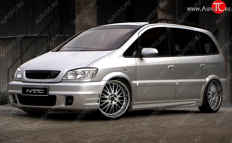 25 899 р. Передний бампер NTC Opel Zafira A (1999-2006)  с доставкой в г. Воронеж