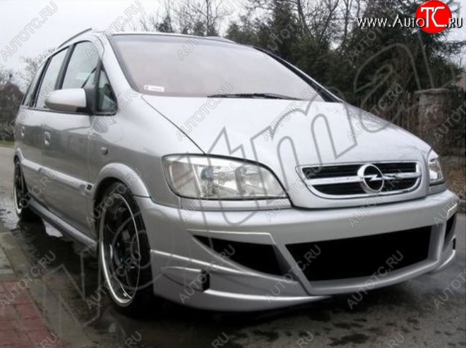 25 899 р. Передний бампер R1 Opel Zafira A (1999-2006)  с доставкой в г. Воронеж