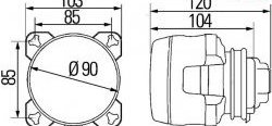 2 799 р. Модуль дальнего света Hella 1K0 008 191-007 CITROEN C4 aircross (2012-2017) (Без пыльника)  с доставкой в г. Воронеж. Увеличить фотографию 2