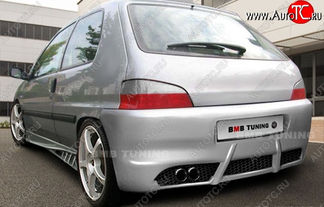 25 899 р. Задний бампер ВМВ Peugeot 106 (1991-2003)  с доставкой в г. Воронеж