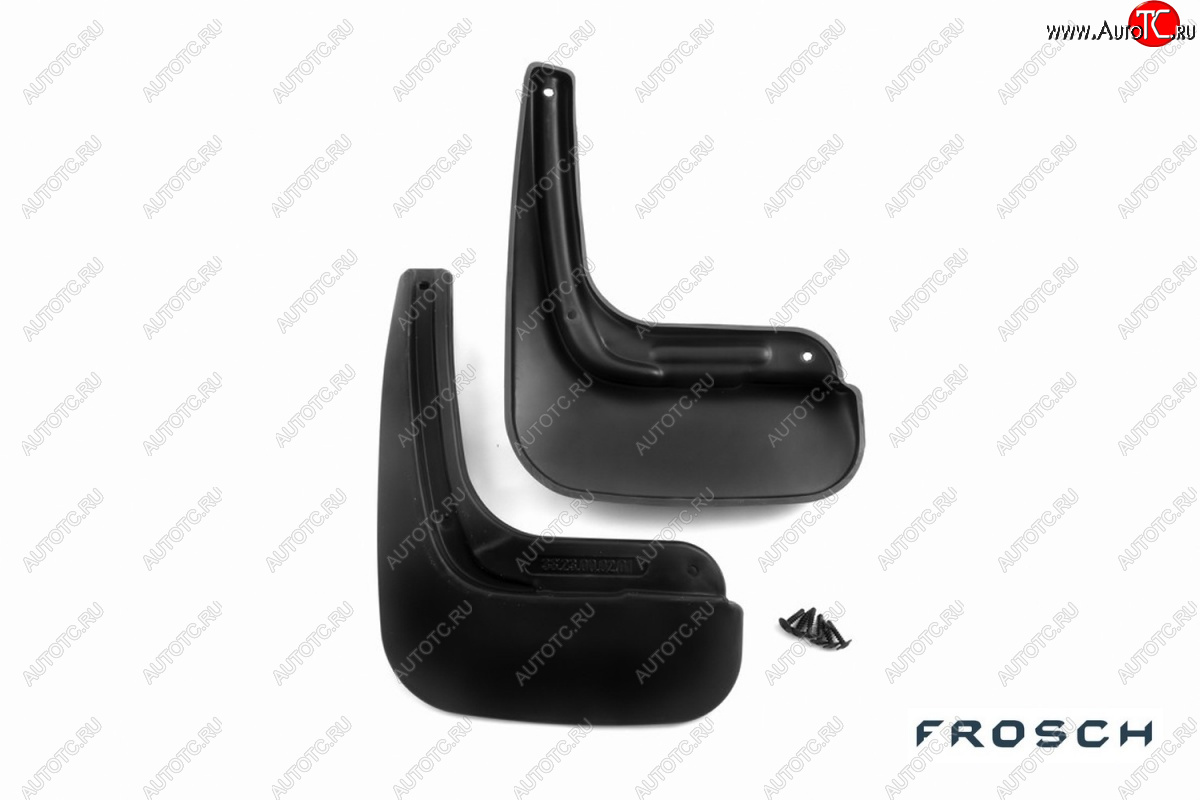 2 379 р. Брызговики Frosch (optimum)  Peugeot 208  1 (2012-2019) (Задние)  с доставкой в г. Воронеж