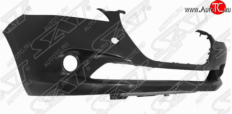 3 599 р. Передний бампер SAT  Peugeot 301 (2012-2017) (Неокрашенный)  с доставкой в г. Воронеж