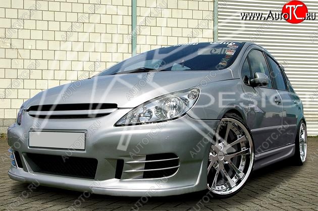 26 599 р. Передний бампер R1 Peugeot 307 универсал дорестайлинг (2001-2005)  с доставкой в г. Воронеж
