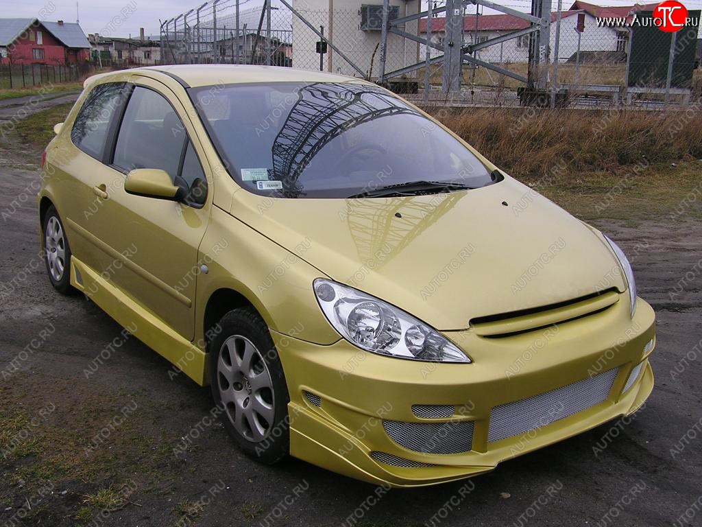 24 499 р. Передний бампер Rieger Peugeot 307 универсал дорестайлинг (2001-2005)  с доставкой в г. Воронеж