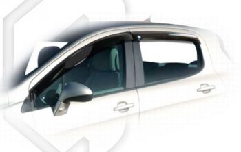 Дефлектора окон CA-Plastic Peugeot 308 T7 хэтчбек 5 дв. дорестайлинг (2007-2011)
