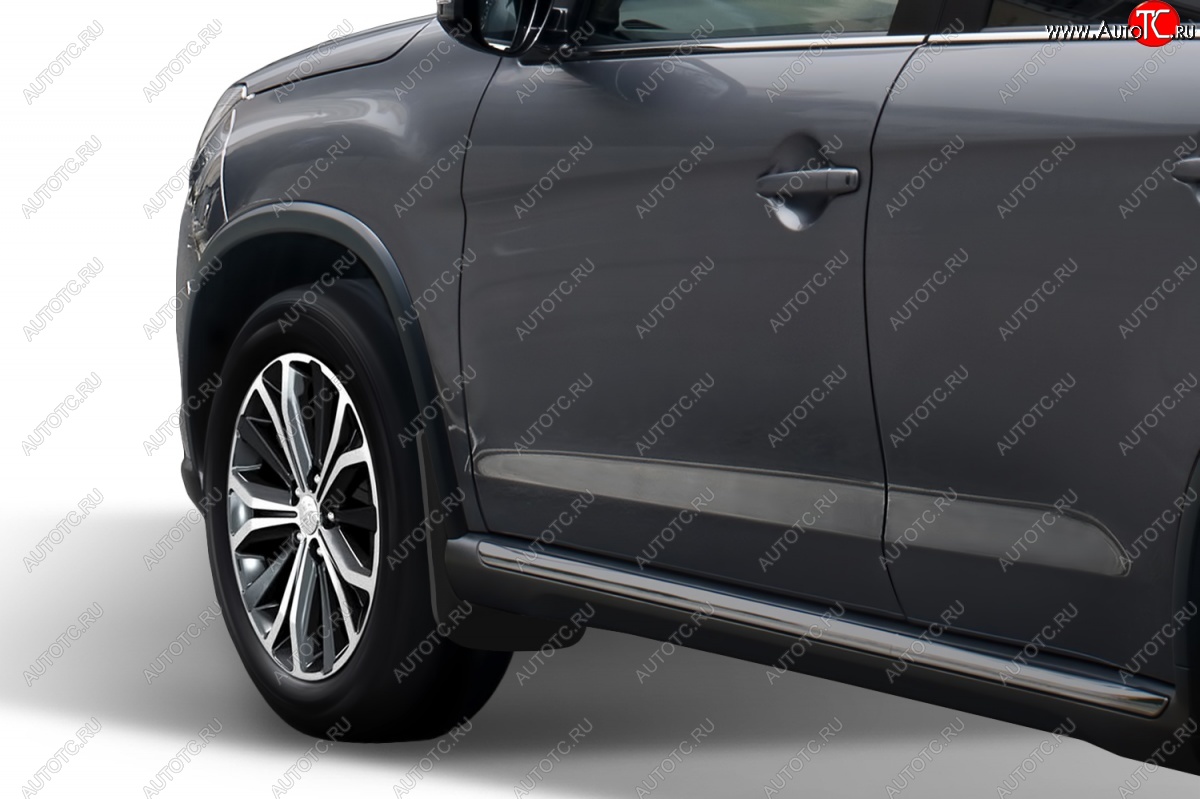 4 799 р. Передние брызговики Frosch  Peugeot 4008 (2012-2017)  с доставкой в г. Воронеж