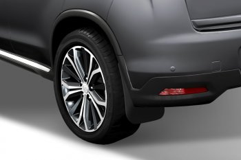 4 799 р. Брызговики Frosch (optimum)  Peugeot 4008 (2012-2017) (Задние)  с доставкой в г. Воронеж. Увеличить фотографию 2