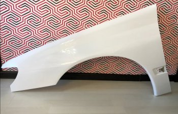 7 789 р. Переднее левое крыло (стеклопластик) Fiberplast Peugeot 406 8B седан дорестайлинг (1995-1999) (Дорестайлинг (1995-1999))  с доставкой в г. Воронеж. Увеличить фотографию 2