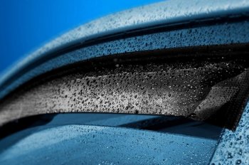 2 269 р. Дефлектора окон SD REIN (накладные) Peugeot 408  дорестайлинг (2010-2017)  с доставкой в г. Воронеж. Увеличить фотографию 4