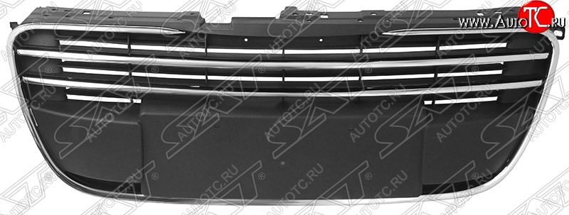 4 399 р. Решётка радиатора SAT Peugeot 508 универсал (2010-2014) (Неокрашенная)  с доставкой в г. Воронеж