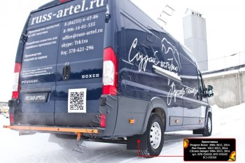 619 р. Передние брызговики RA  Peugeot Boxer  290 (2014-2025)  с доставкой в г. Воронеж. Увеличить фотографию 2