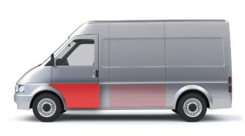 1 189 р. Панель левой двери (ремонтная) Wisentbull  CITROEN Jumper ( 230,  244) (1994-2006), Fiat Ducato ( 230,  244) (1994-2012), Peugeot Boxer ( 230,  244) (1994-2006)  с доставкой в г. Воронеж. Увеличить фотографию 2