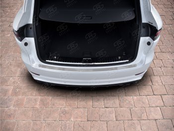 Защитная накладка заднего бампера на Russtal Porsche Cayenne PO536 (2018-2025)