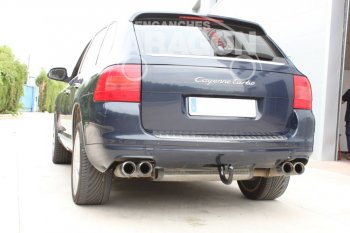 22 699 р. Фаркоп Aragon.(шар V) Porsche Cayenne 955 (2002-2006)  с доставкой в г. Воронеж. Увеличить фотографию 5