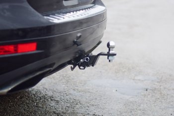 18 069 р. Фаркоп Petroil Tuning (съемный квадрат) Porsche Cayenne 955 (2002-2006) (PCA-02-991122.00)  с доставкой в г. Воронеж. Увеличить фотографию 3