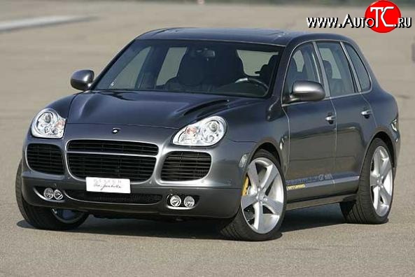 21 499 р. Накладка на передний бампер Gemballa Aero I Porsche Cayenne 955 (2002-2006) (Неокрашенная)  с доставкой в г. Воронеж