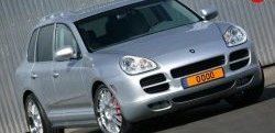 18 449 р. Комплект порогов Gemballa Aero I Porsche Cayenne 955 (2002-2006) (Неокрашенные)  с доставкой в г. Воронеж. Увеличить фотографию 2