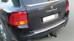 4 999 р. Фаркоп Лидер Плюс  Porsche Cayenne  955 (2002-2006) (Без электропакета)  с доставкой в г. Воронеж. Увеличить фотографию 1