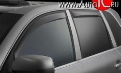 Дефлекторы окон (ветровики) Novline 4 шт. Porsche Cayenne  957 (2007-2010)