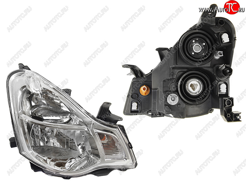 5 899 р. Правая фара передняя SAT Nissan Almera G15 седан (2012-2019)  с доставкой в г. Воронеж