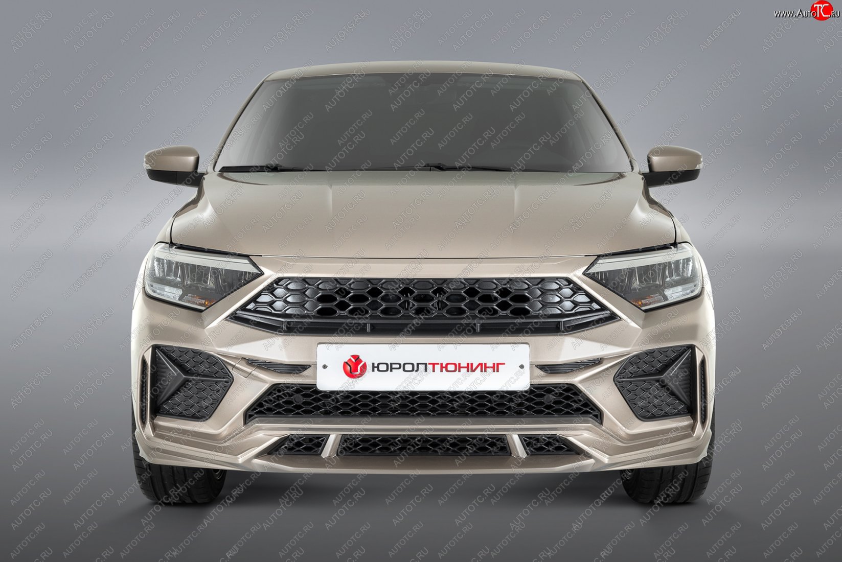 16 799 р. Передний бампер REBOOT  Volkswagen Polo  Mk6 (2020-2022) лифтбек (Неокрашенный)  с доставкой в г. Воронеж