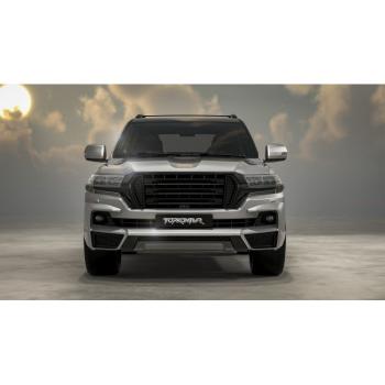 16 499 р. Решётка радиатора MV-Tuning  Toyota Land Cruiser  200 (2015-2021) 2-ой рестайлинг (Неокрашенная)  с доставкой в г. Воронеж. Увеличить фотографию 3