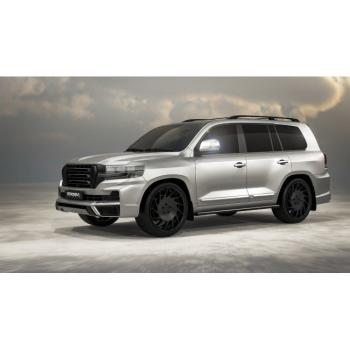 16 499 р. Решётка радиатора MV-Tuning  Toyota Land Cruiser  200 (2015-2021) 2-ой рестайлинг (Неокрашенная)  с доставкой в г. Воронеж. Увеличить фотографию 4