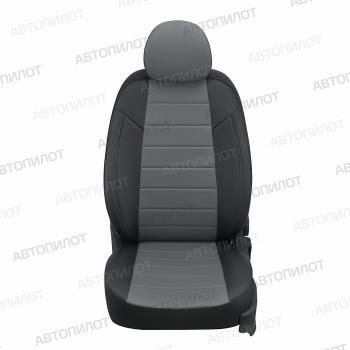 7 999 р. Чехлы сидений (экокожа) Автопилот  Лада нива 4х4 ( 2121,  2121 (Legend)) (2019-2025) Урбан, 3 дв. 2-ой рестайлинг (черный/серый)  с доставкой в г. Воронеж. Увеличить фотографию 4
