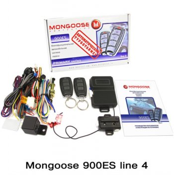 3 189 р. Автосигнализация Mongoose 900ES line 4 Toyota Hilux Surf N210 дорестайлинг (2002-2005)  с доставкой в г. Воронеж. Увеличить фотографию 1