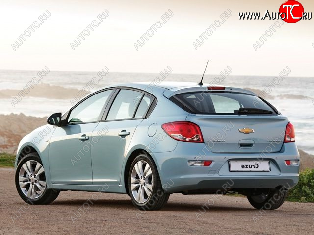 3 099 р. Задняя левая ремонтная арка AUTOFERRUM  Chevrolet Cruze  J305 (2009-2015) хэтчбек дорестайлинг, хэтчбек рестайлинг (Оцинкованная сталь 0,8 мм.)  с доставкой в г. Воронеж