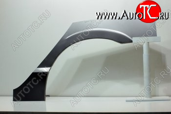 2 989 р. Задняя левая ремонтная арка AUTOFERRUM  Honda Civic  FD (2005-2011) седан дорестайлинг, седан рестайлинг (Холоднокатаная сталь 0,8 мм)  с доставкой в г. Воронеж